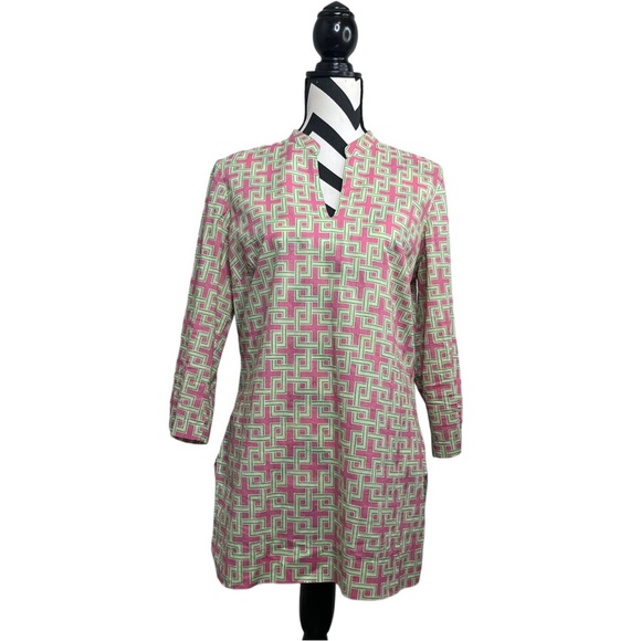 Brooks Brothers 100% Cotton Sz M Preppy Tunic Top - Picture 1 of 11